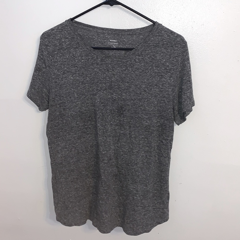 Grey mesh old navy tank top.